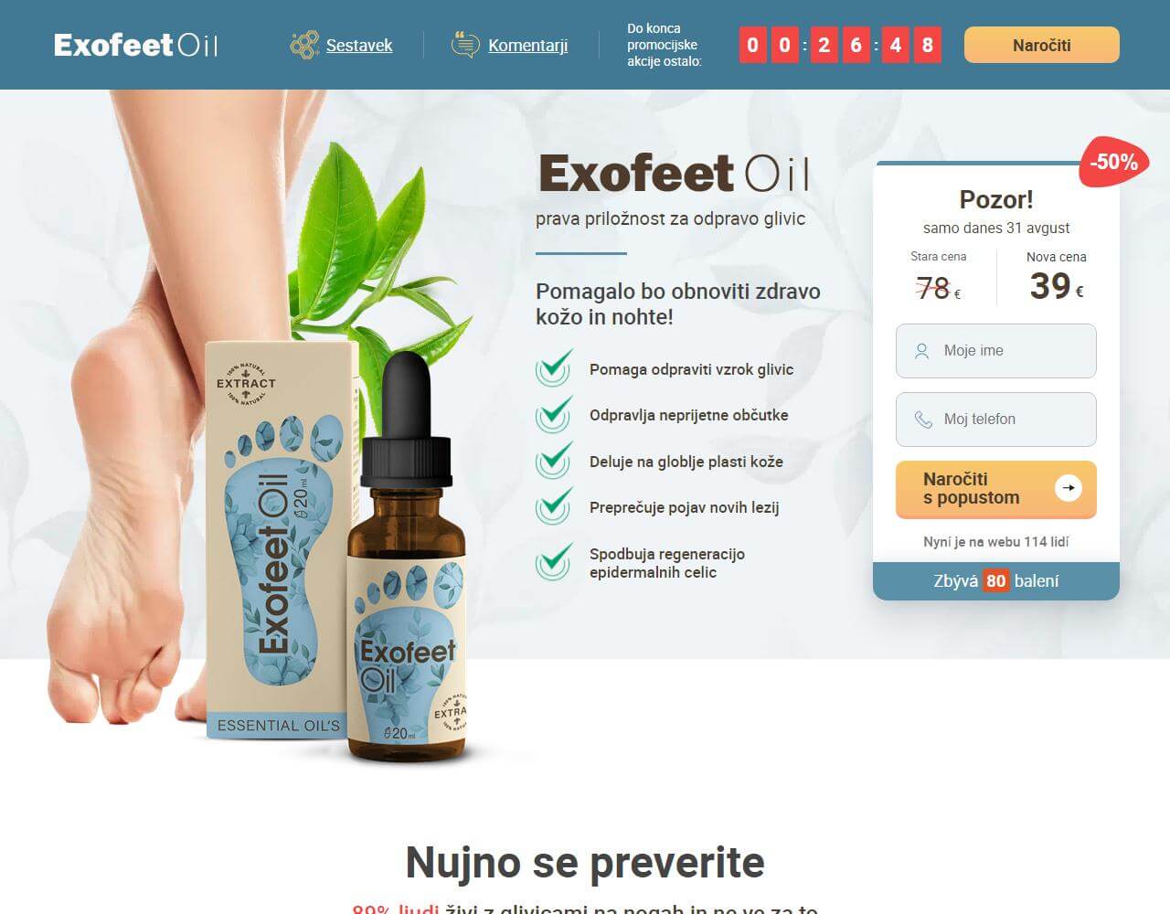 Exofeet oil 1